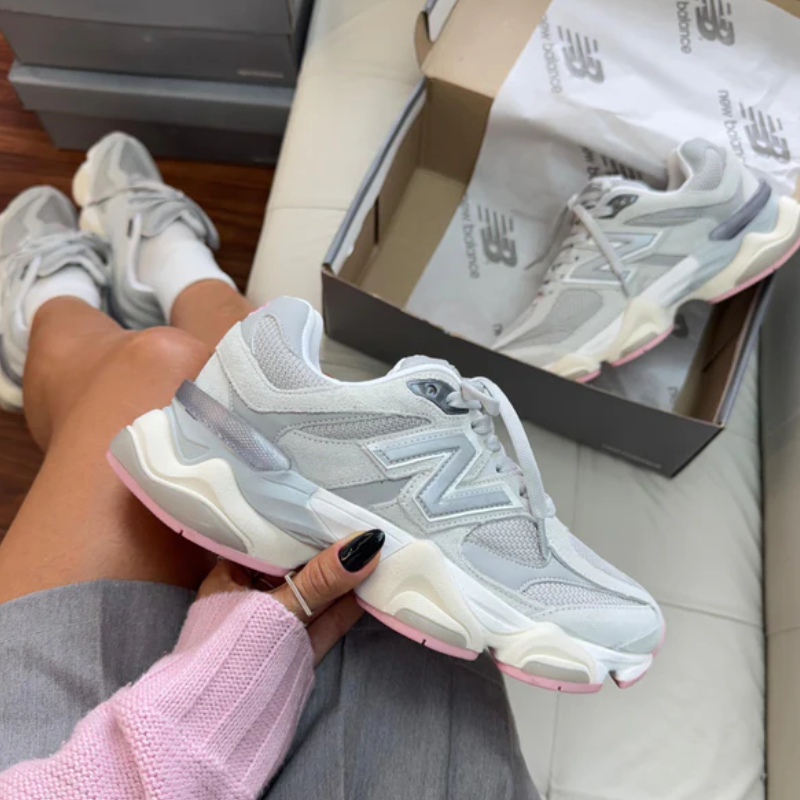 NB 9060 Couro Gray/Rose