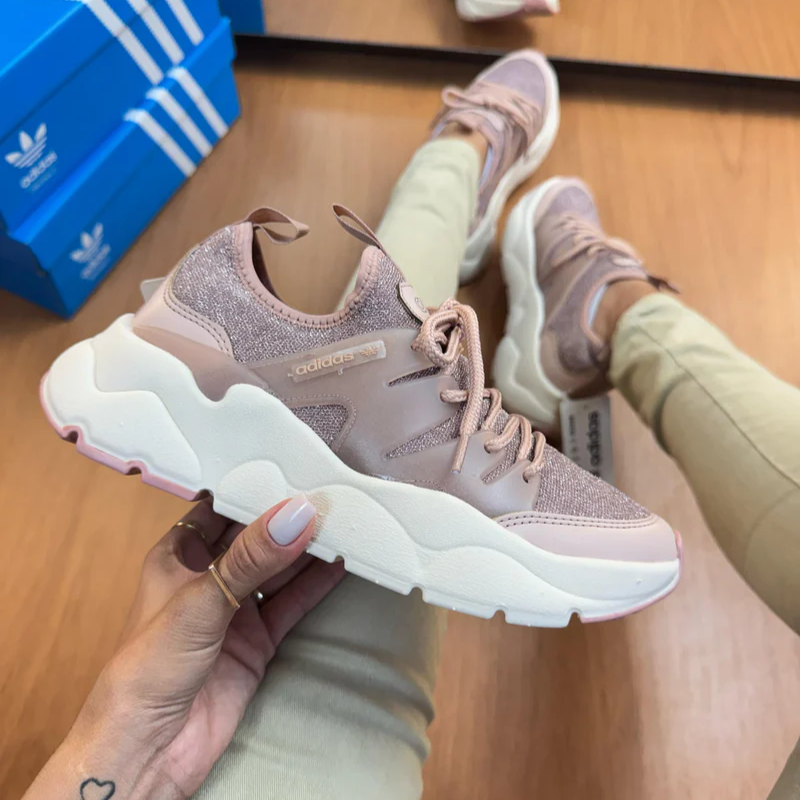 Adidas Knit Mesh Bright Pink