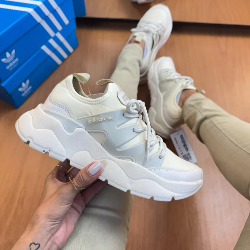 Adidas Knit Mesh White