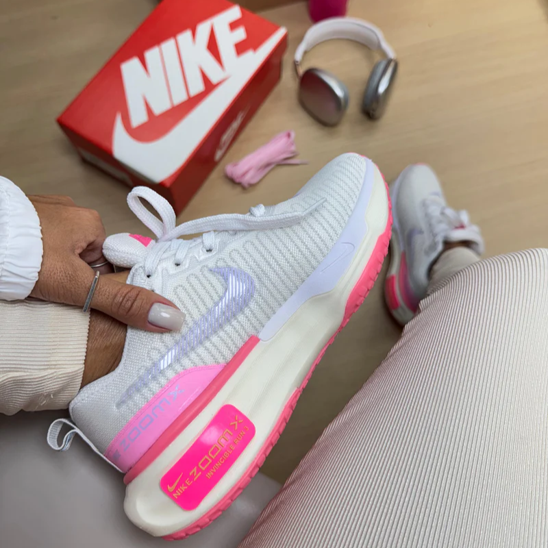 Nike Invincible Run White/Pink