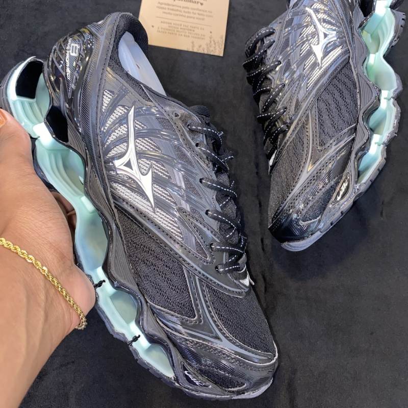 Wave Prophecy 8 Black & Light Blue