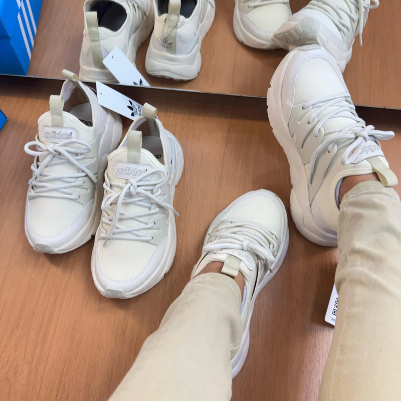 Adidas Knit Mesh White