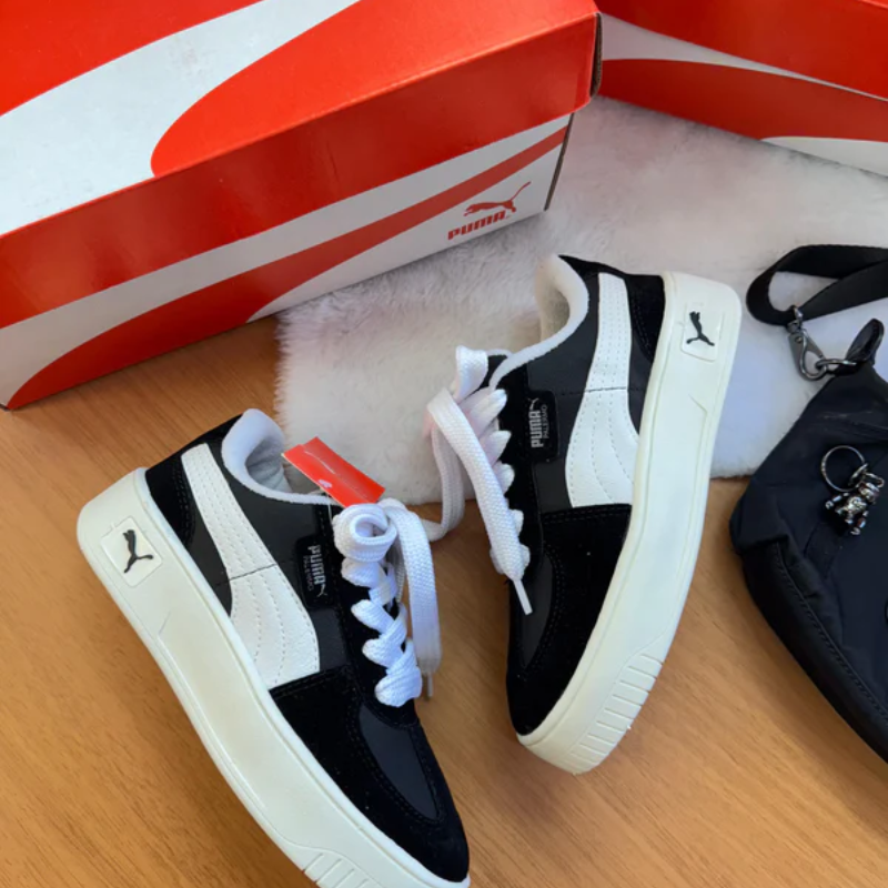 Puma Palermo Suede Black/White
