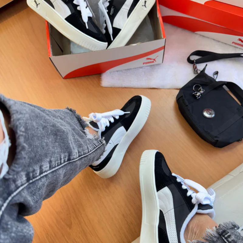 Puma Palermo Suede Black/White