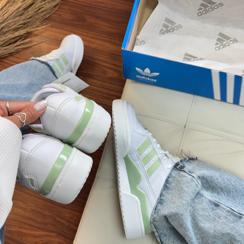 Adidas Fórum White/Green
