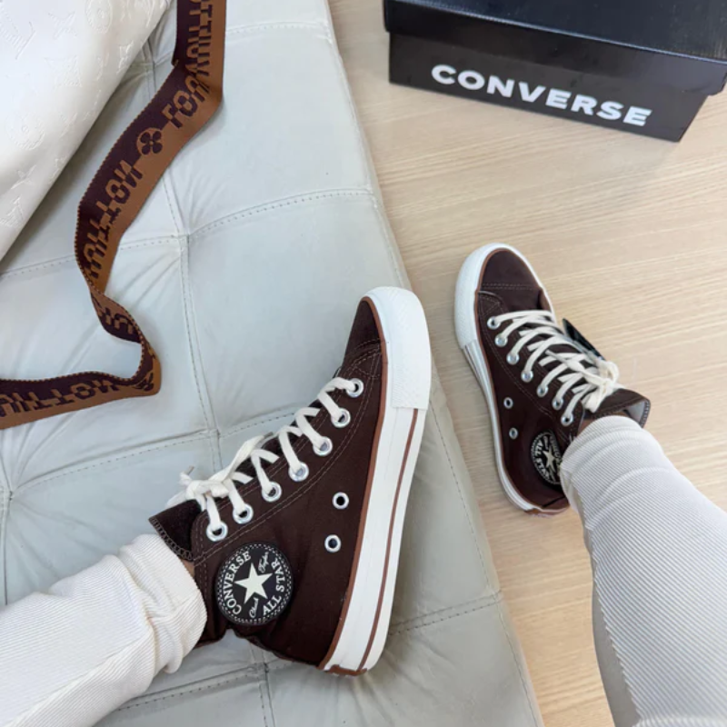 Chuck Taylor All Star Leather Boot Brown