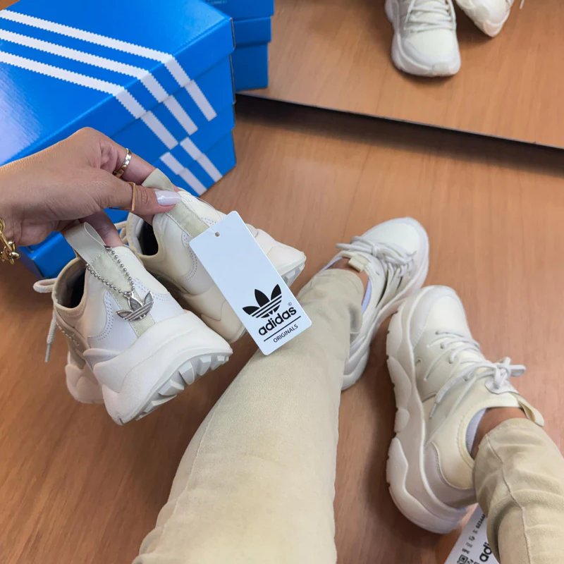 Adidas Knit Mesh White