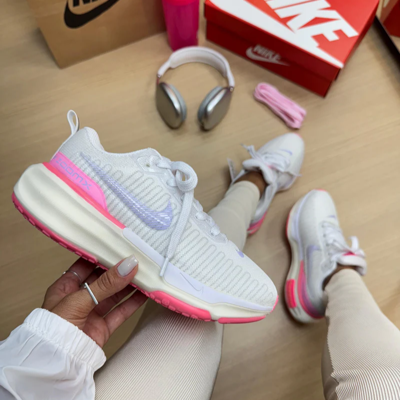 Nike Invincible Run White/Pink