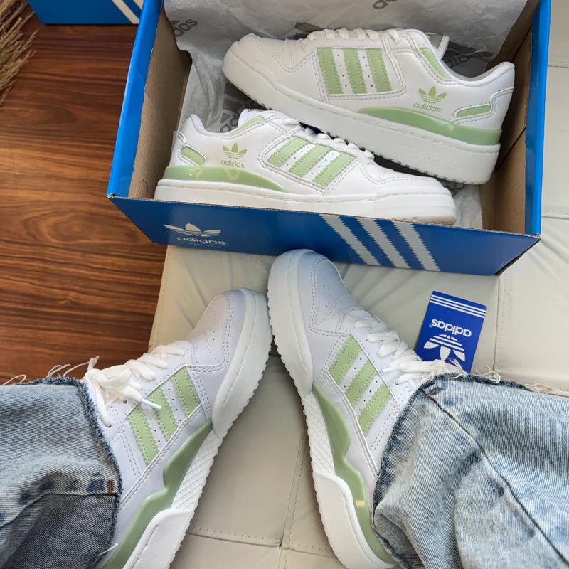 Adidas Fórum White/Green