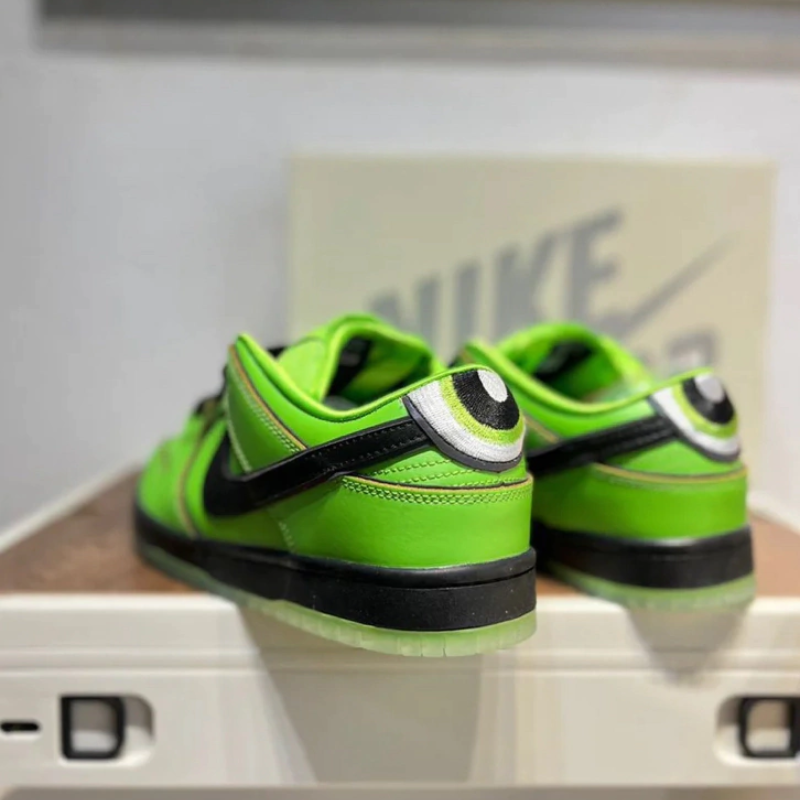 The Powerpuff Girls x Nike SB Dunk Low "Buttercup"