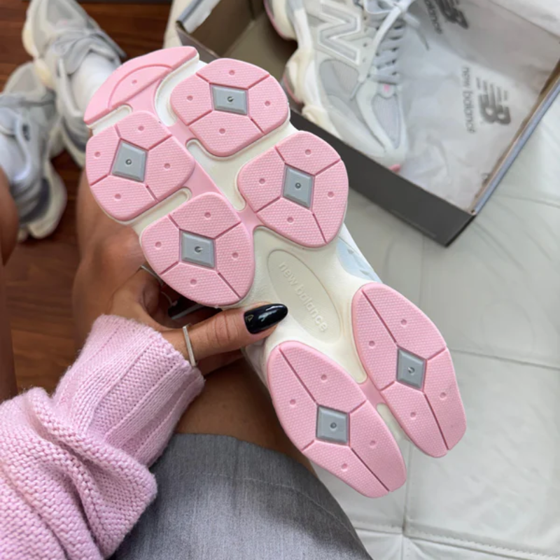 NB 9060 Couro Gray/Rose