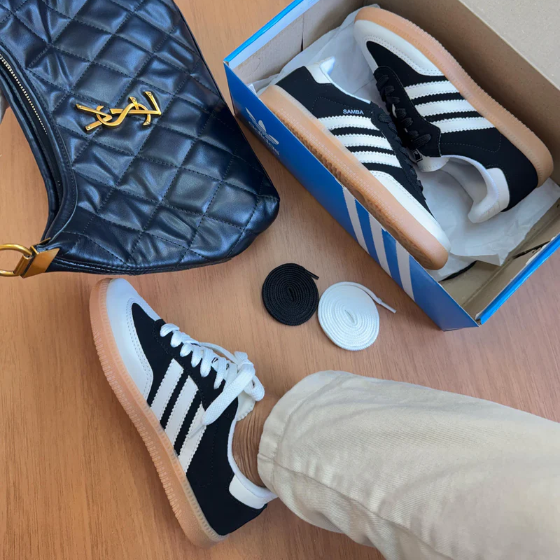 Samba OG Synthetic Black/Beige