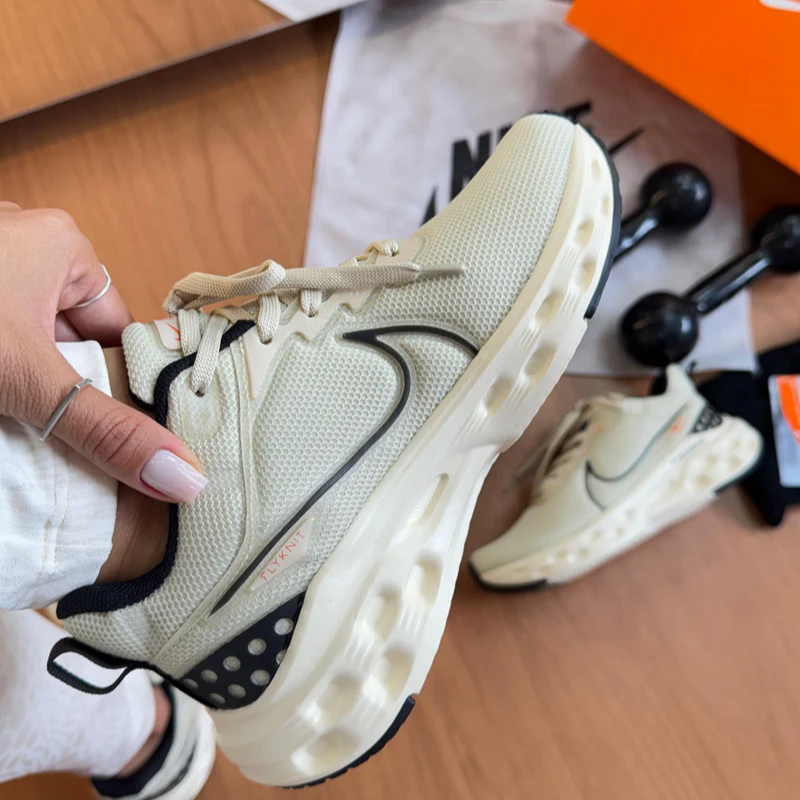 Nike React Infinity Run FK Beige/Black