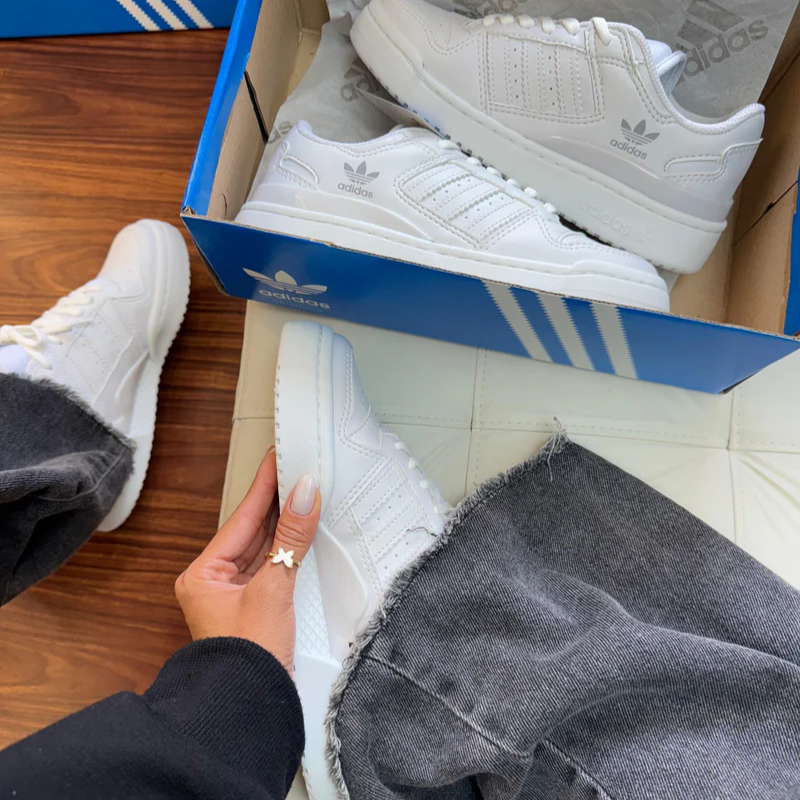 Adidas Fórum Triple White