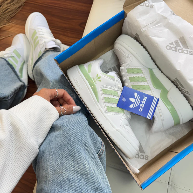 Adidas Fórum White/Green