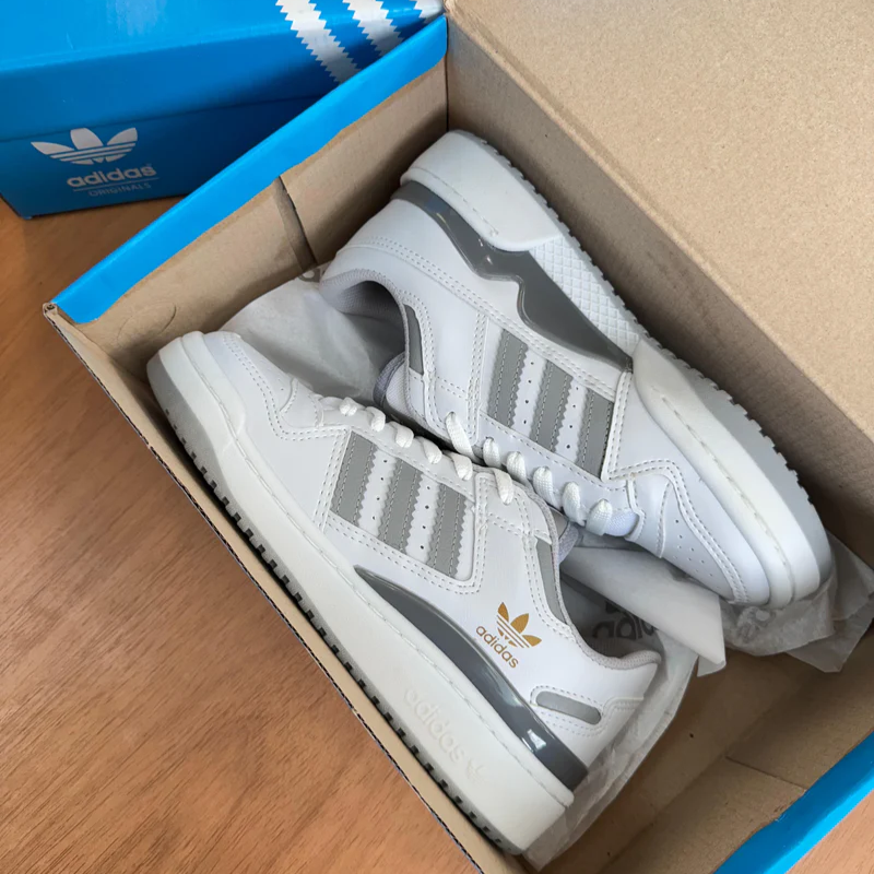 Adidas Fórum Cadarço Gray
