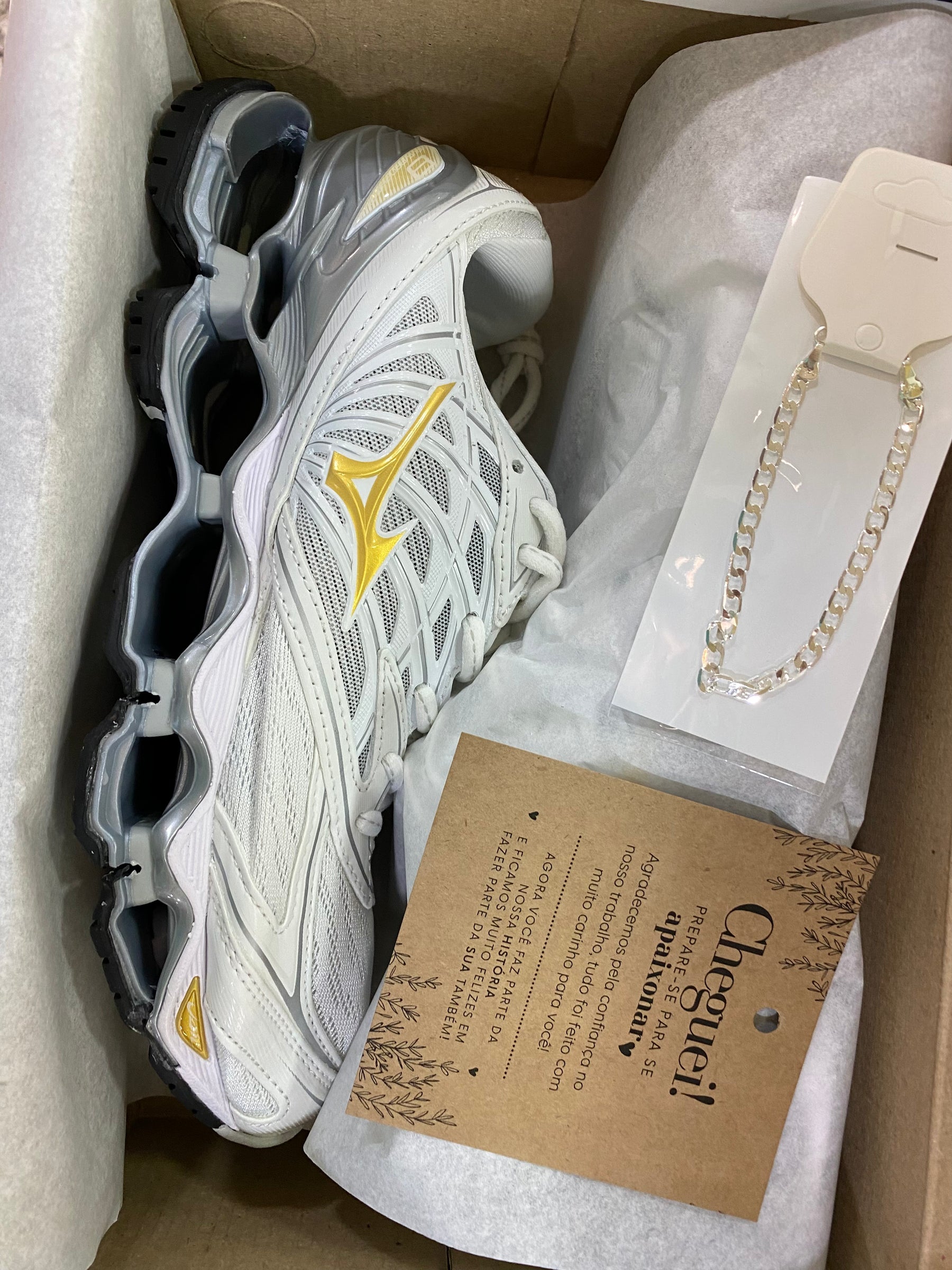 Wave Prophecy 8 White e Gold