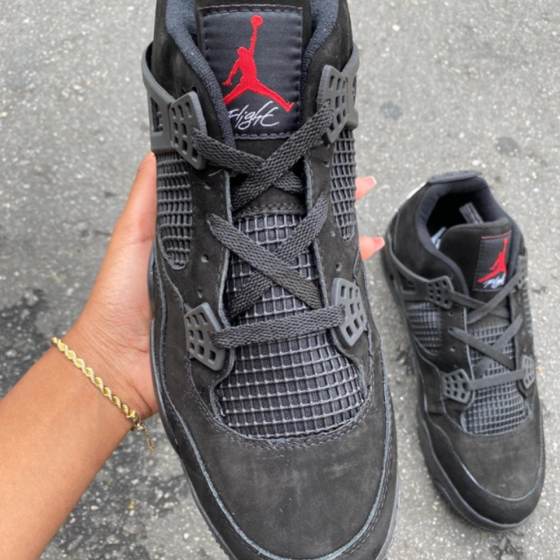 Jordan 4 Black & Red