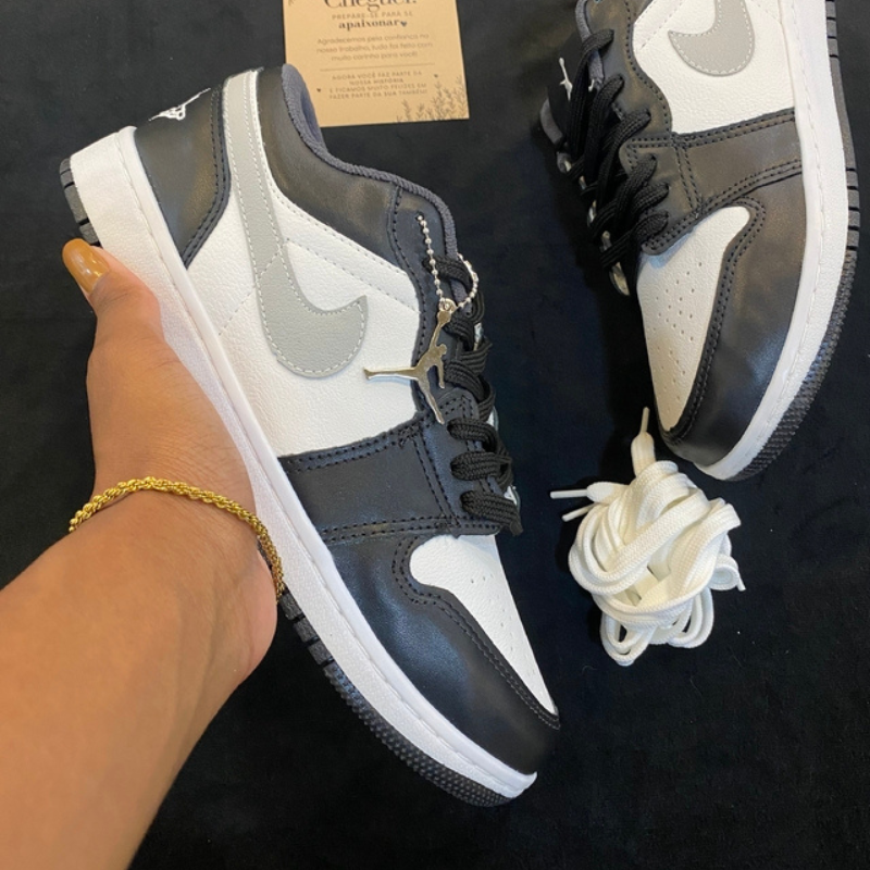 Air Jordan Low Black & Gray