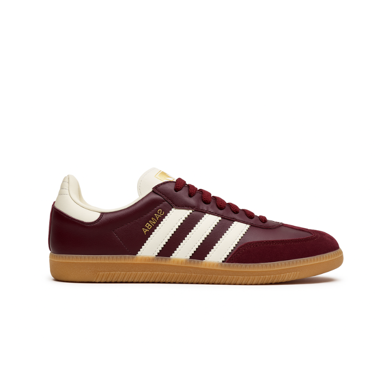 Tênis Samba OG Maroon / Cream White