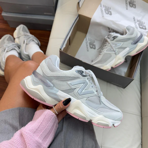 NB 9060 Couro Gray/Rose