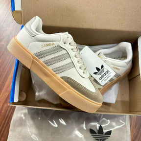 Adidas Samba Retro White / Grey