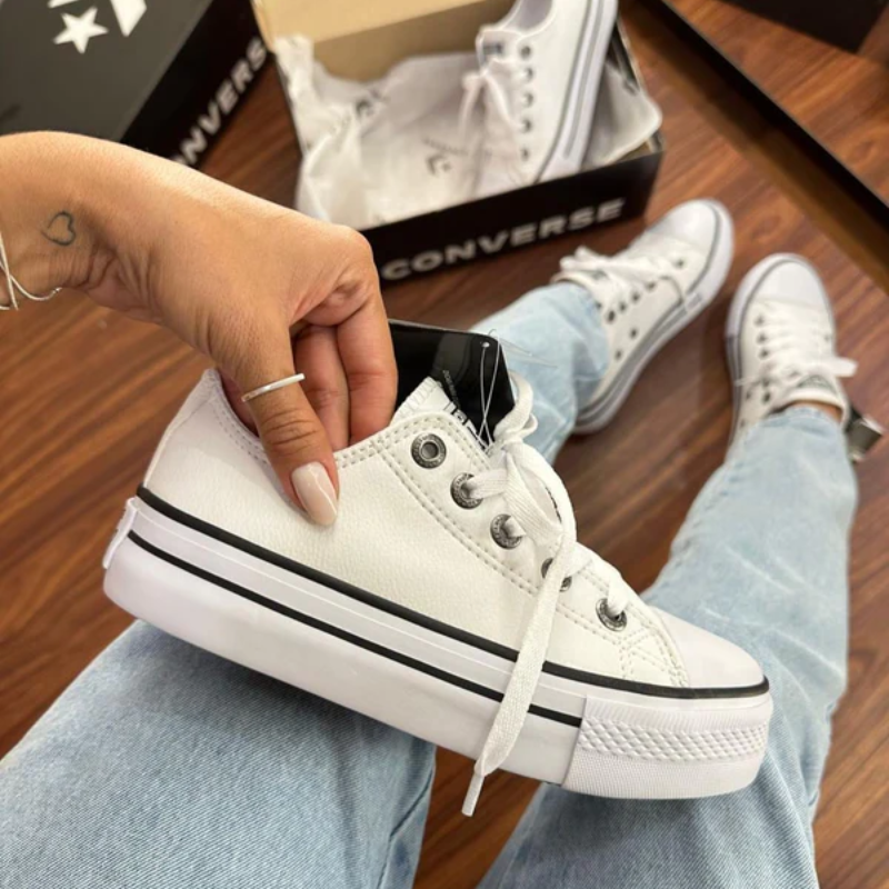 All Star Platform White