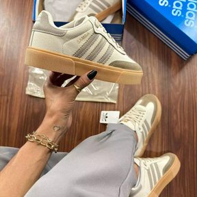 Adidas Samba Retro White / Grey