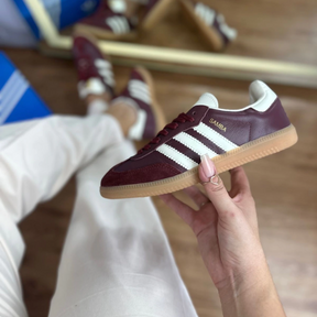 Tênis Samba OG Maroon / Cream White