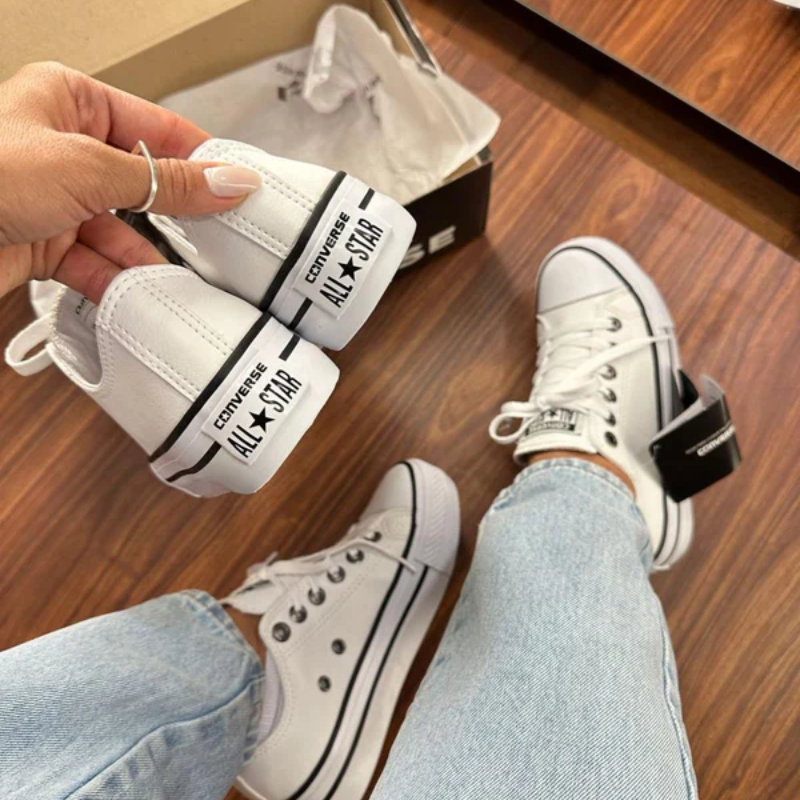 All Star Platform White