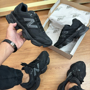 NB 9060 Full Black Couro
