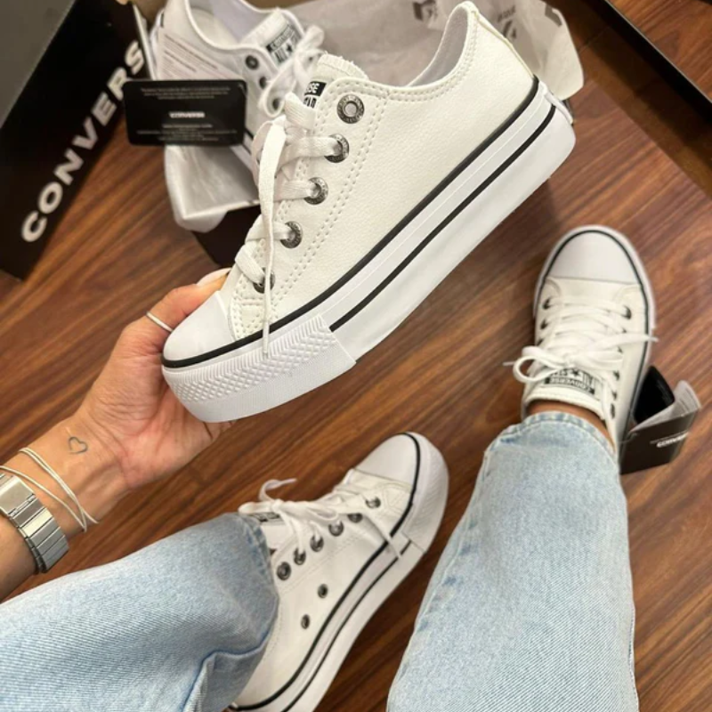 All Star Platform White