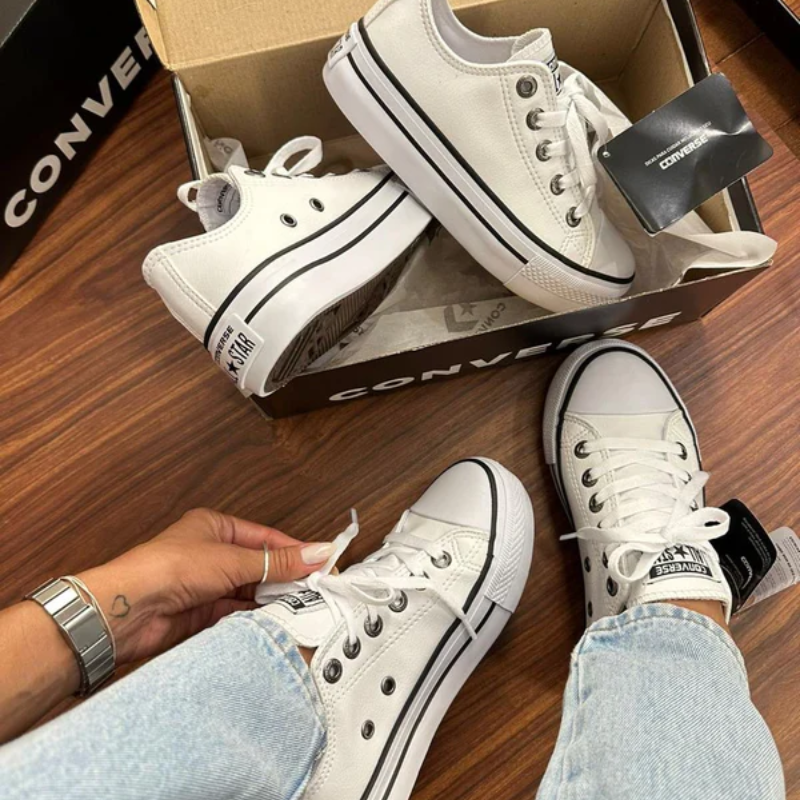 All Star Platform White