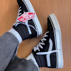 Bota Vans SK8-Hi Preto/Branfo