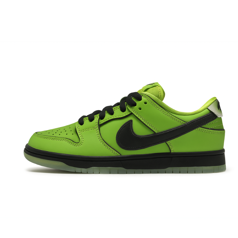 The Powerpuff Girls x Nike SB Dunk Low "Buttercup"