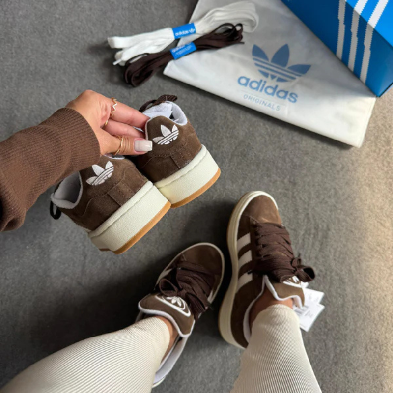 Adidas Campus 00s Brown Couro