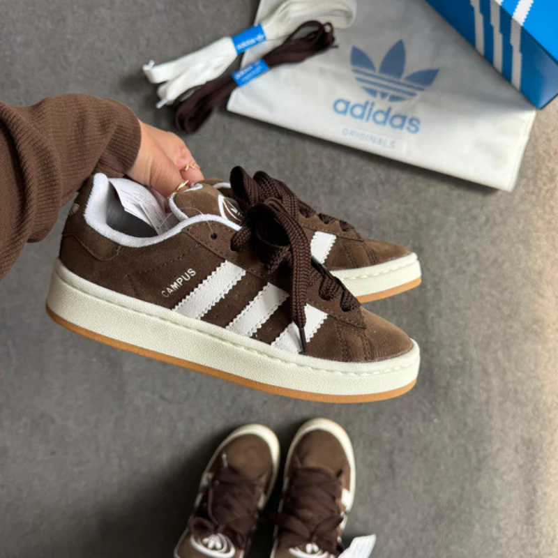 Adidas Campus 00s Brown Couro
