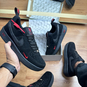 Air Force 1 Black Suede