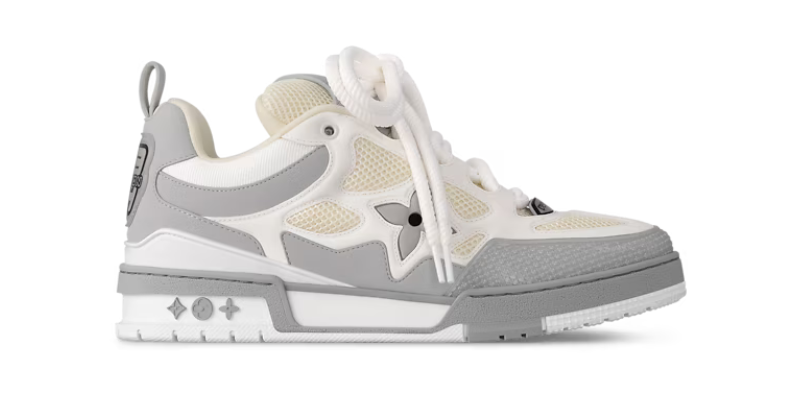 LV Skate Grey & White