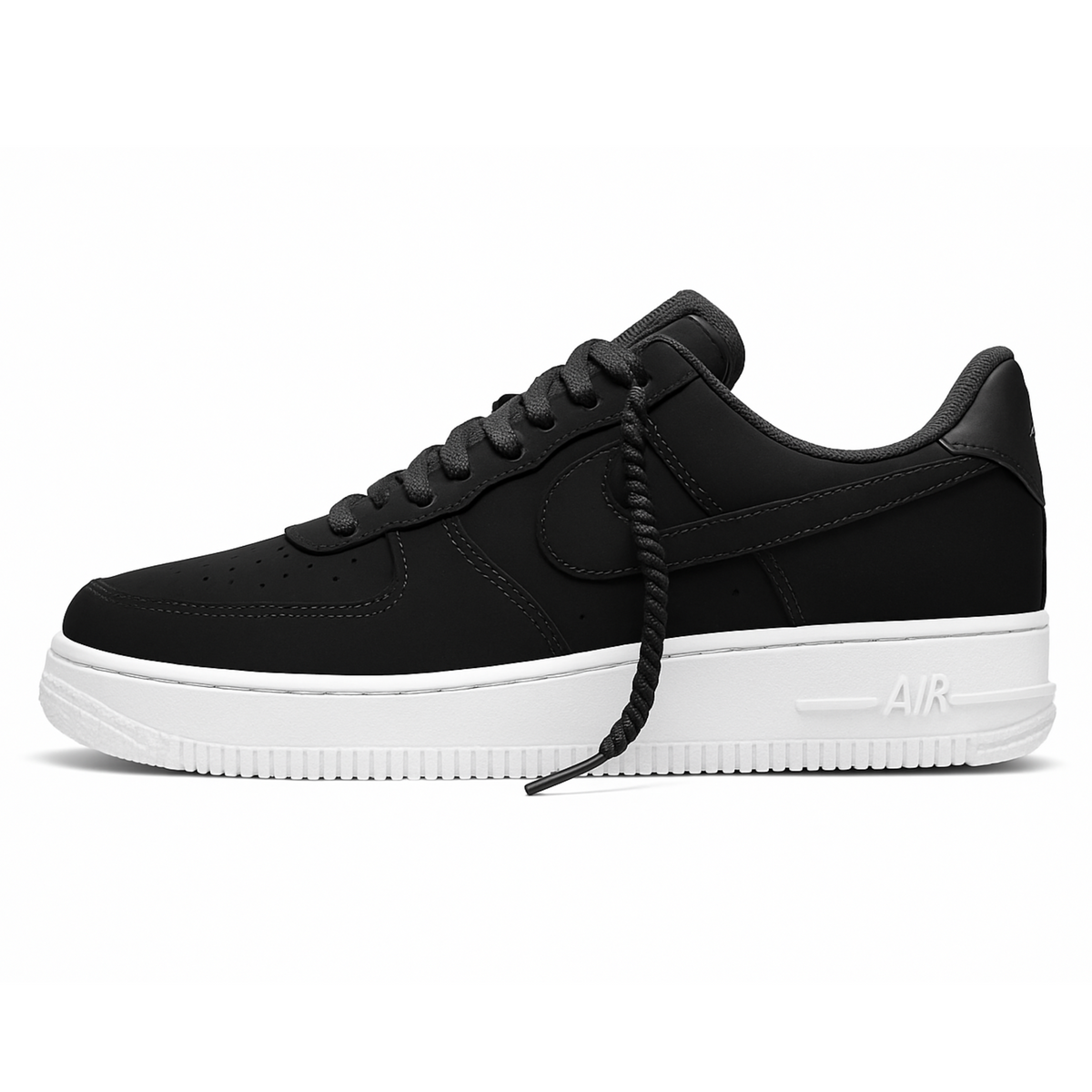 Air Force F1 Nobuk Black