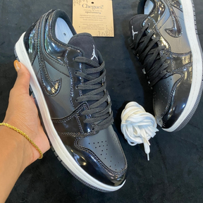 Air Jordan Low Triple Black Sparkling