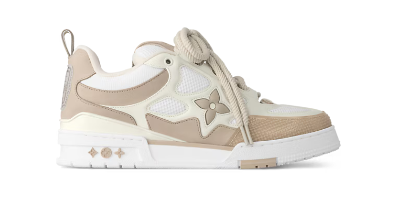 LV Skate Beige & White